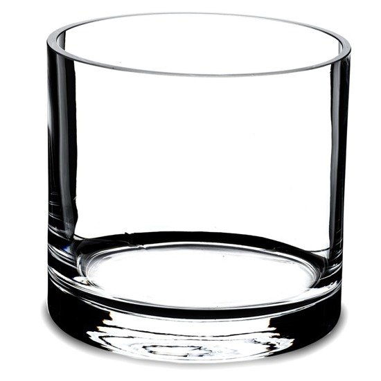 CLEAR wazon szkło przezroczyste, wys. 14 cm