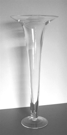 CLEAR wazon szkło przezroczyste, wys. 60 cm