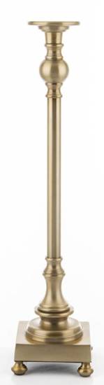 DITAL świecznik metalowy złoty wysoki, wys. 60 cm