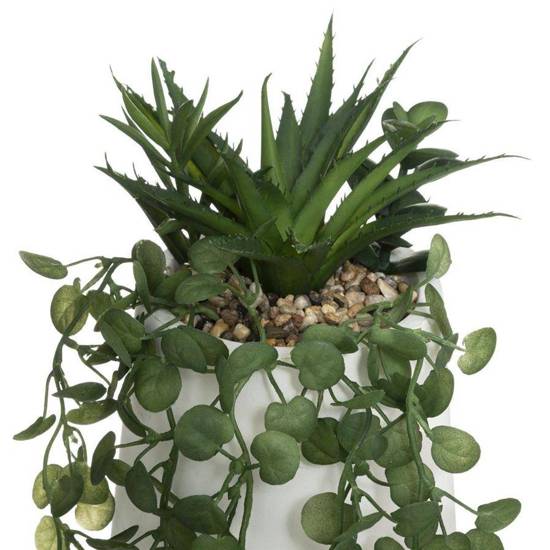 FERRY sztuczna roślina zwisająca w ceramicznej doniczce, wys. 33 cm