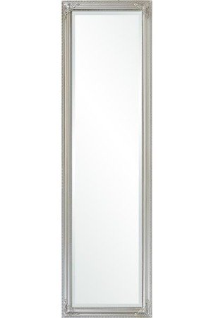 GABRIEL SILVER lustro, 36,5x127 cm, rama 4 cm