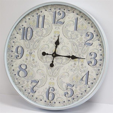 GLAMMY zegar okrągły ze wzorem na tarczy, Ø 60 cm