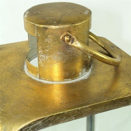 GOLD INDIA lampion złoty, wys. 51 cm