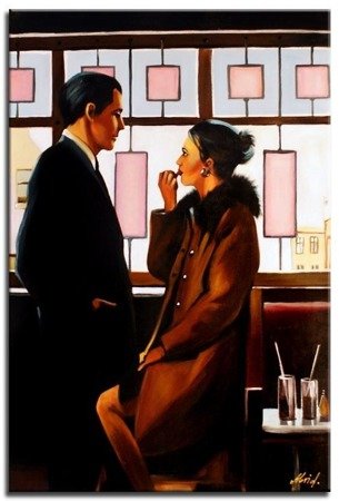 JACK VETTRIANO obraz ręcznie malowany, 60x90 cm