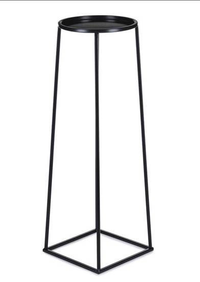 KIKO kwietnik industrialny czarny stojak, wys. 70 cm