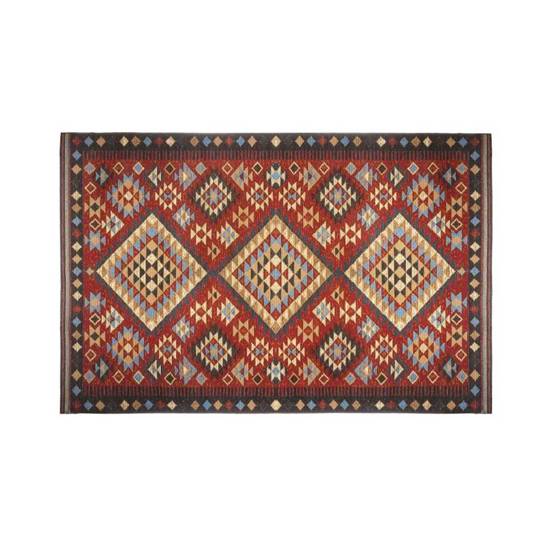 KILIM dywan zdobiony orientalnym wzorem w stylu boho, 100x150 cm