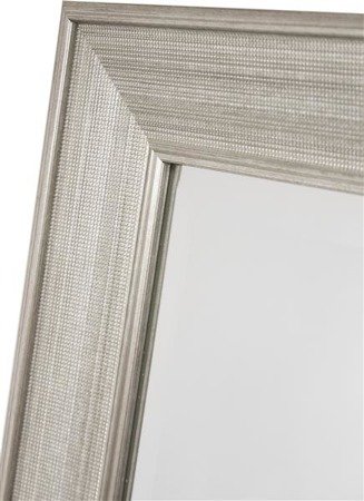 LAON lustro podłogowe w srebrnej ramie, 167-170x45 cm