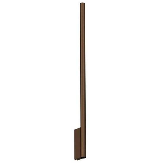 LASSE kinkiet brązowa wąska podłużna tuba, wys. 78 cm