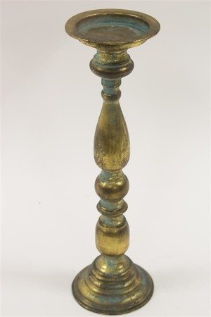 MARON świecznik złoty, wys. 39 cm