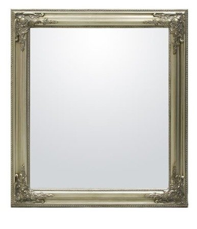 MARTIN lustro srebrne zdobione, 72x67 cm, rama 7 cm