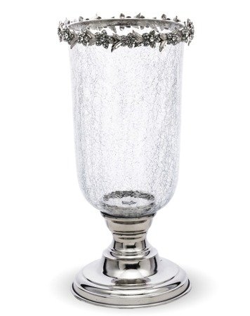 MISSY wazon z popękanego szkła z cyrkoniami, wys. 41 cm