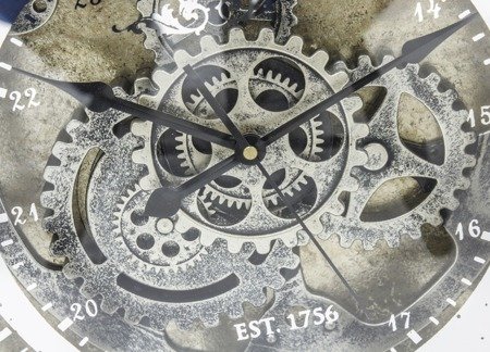 ORNAMENT zegar z widocznym mechanizmem, Ø 60 cm