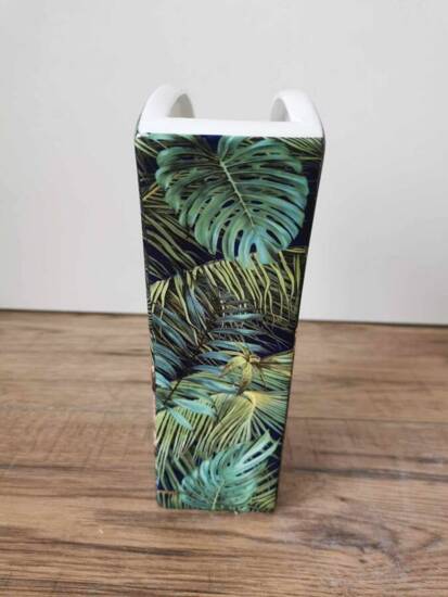 PANTERA TROPICAL wazon urban jungle w dekoracyjnym pudełku,  21x15x6 cm