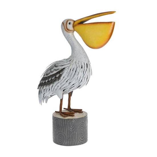 PELIKAN figurka ogrodowa w kształcie pelikana, wys. 49 cm