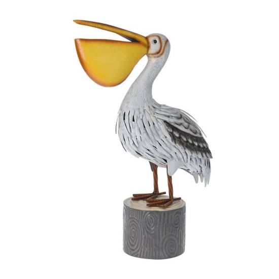 PELIKAN figurka ogrodowa w kształcie pelikana, wys. 49 cm