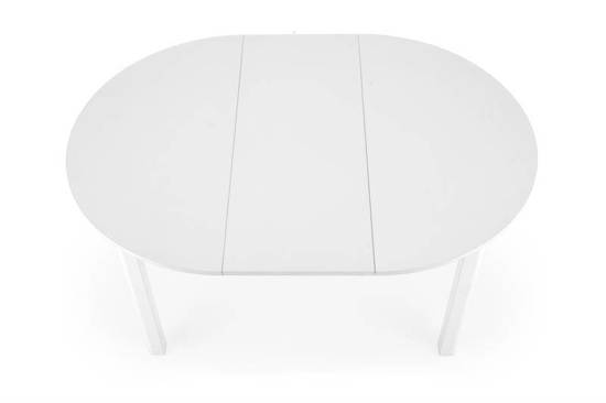 RINGO stół okrągły biały, 102-142/102 cm