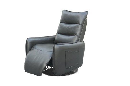 ROYAL fotel regulowany recliner popiel