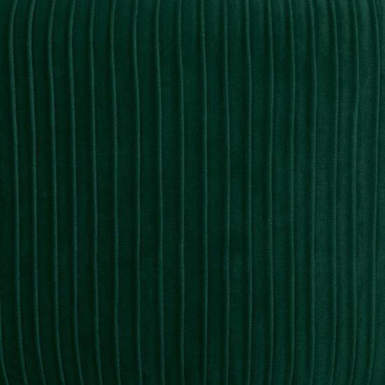 SOLARO pufa w kolorze zielonym na metalowych nóżkach, 42x35 cm
