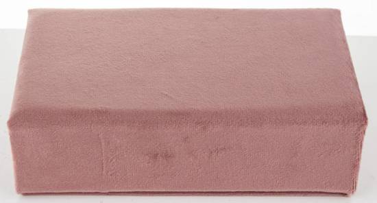 SUNFLOWER szkatułka na biżuterię różowa welur, 6x19x12 cm