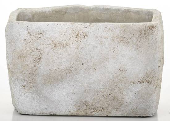 USTA osłonka cementowa szara w kształcie ust, wys. 13 cm