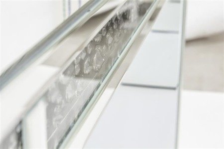 VETRARIO CRYSTALS konsola lustrzana z kryształkami, 81x120 cm