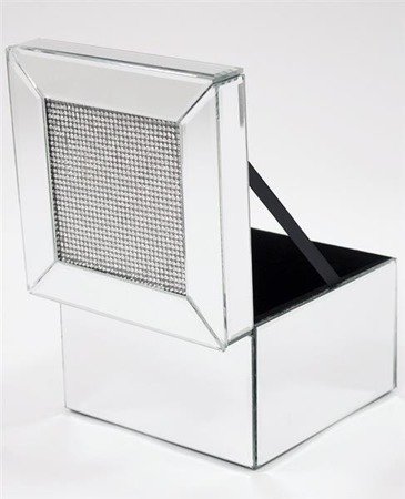 VETRARIO szkatułka lustrzana mała, 12x16x16 cm