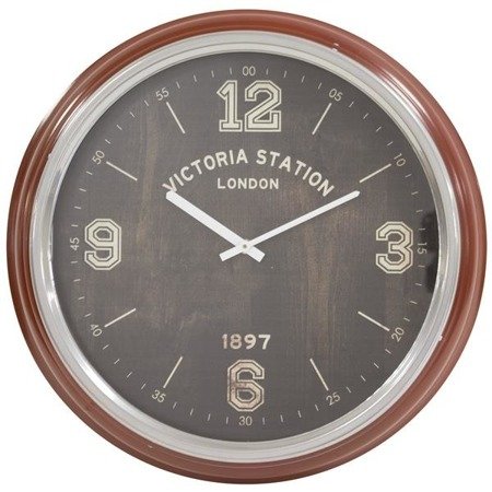 VICTORIA STATION zegar, Ø 47 cm